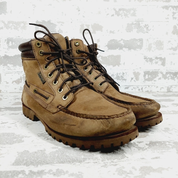 Timberland Oakwell Brown Leather Eye Chukka Boots C898 main image 10